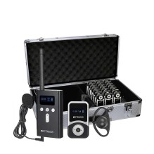 Portatīvā audio pārraides sistēma 30 personām (sinhronai tulkošanai, audio gids)<br /><span style=text-transform:none;><small></small></span> Portatīvā audio pārraides sistēma 30 personām (sinhronai tulkošanai, audio gids)<br /><span style=text-transform:none;><small></small></span>