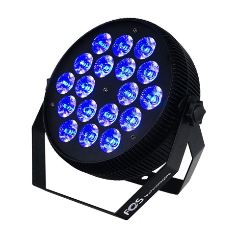 LED prožektors FOS PAR 18X10W FLAT | noma