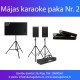 Mājas karaoke komplekts Nr. 2 | noma