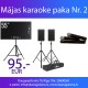 Mājas karaoke komplekts Nr. 2 | noma