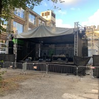 Vidējā pasākumu skatuve <br /><span style=text-transform:none;><small> 6x8 m komplekts ar uzstādīšanu</small></span>