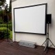 Liels videoprojektora ekrāns | 1,8×2,5 m | noma