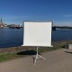 Video projektora ekrāns | 1,5×1,5 m | noma
