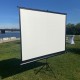 Video projektora ekrāns | 2×2 m | noma